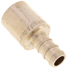 VIEGA Viega 46622 Zero Lead 3/8 Brass Pex Crimp X Cop 1/2 Ftg Or 3/8 Tube Adapter