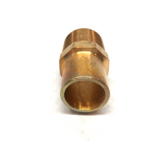 VIEGA Viega 77982 ProPress Bronze Adapter with Male 1-Inch by 1-Inch FTG x Male NPT
