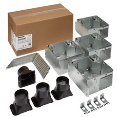 BROAN-NUTONE Broan-Nutone A000HSKT Flex™ Series Humidity Sensing Ventilation Fan Housing Pack with Flange Kit