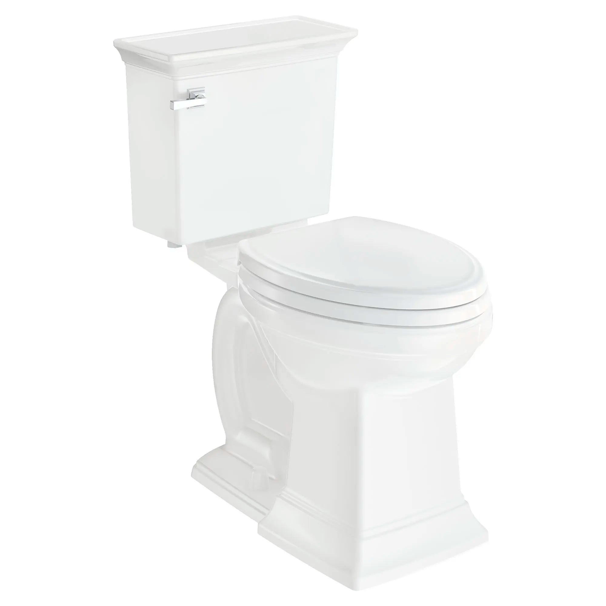 AMERICAN STANDARD American Standard 2917228.020 Town Square S Right Height Elongated Toilet 1.28 GPF