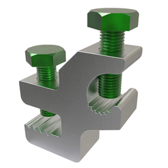 ILSCO Ilsco SGB-5 Aluminum Lay-in Ground Lug Offset, Dual Rated, Conductor Range 4-14