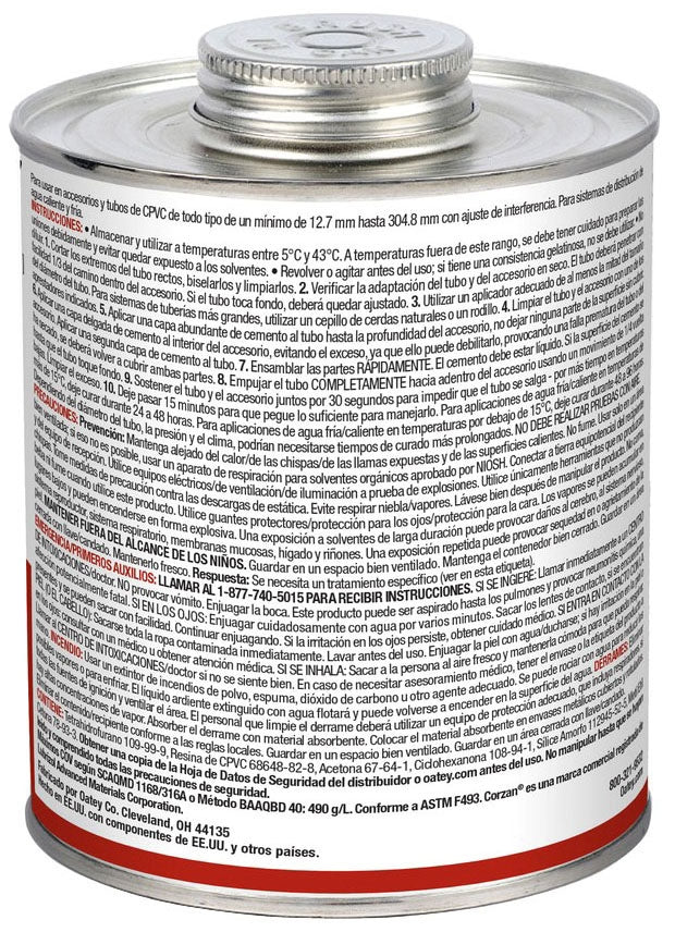 OATEY Oatey 31037 Heavy Duty CPVC Cement 32 oz.