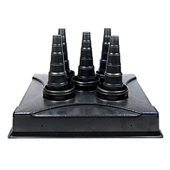 Portals Plus 29430 CAP COVER WITH C-555 BLACK CAPS