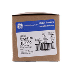 GE Ge THQB2120 THQB Miniature Circuit Breaker 20 Amp 120/240V