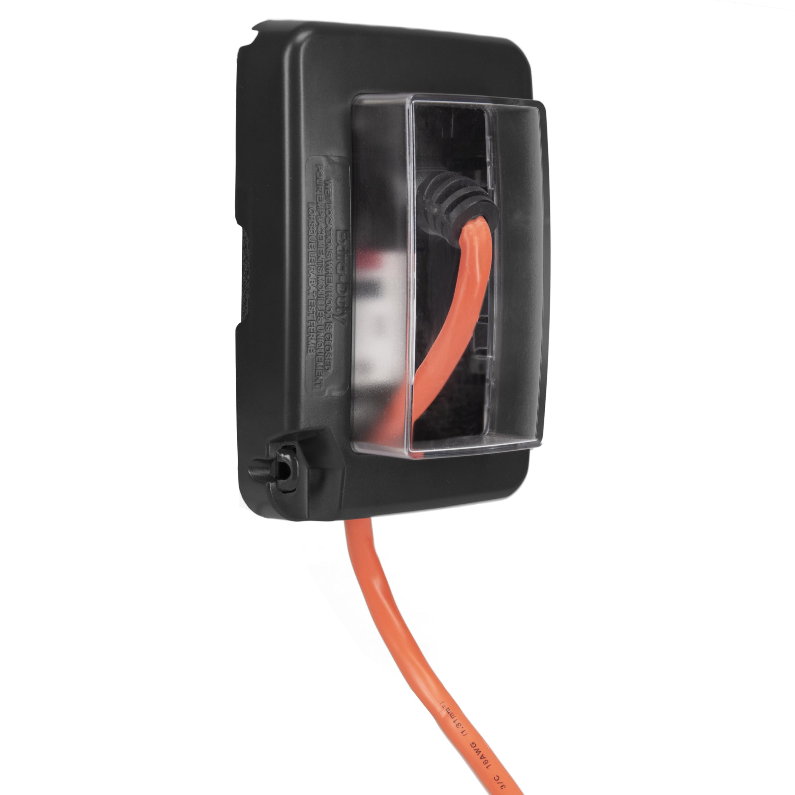 Intermatic Intermatic WP7000BL Low-Profile Extra-Duty Plastic In-Use Weatherproof Cover, Single-Gang, Vrt/Hrz