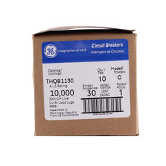 GE Ge THQB1130 THQB 1p 30A 120V Bolt-on CB