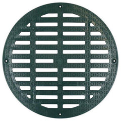POLYLOK Polylok 3017-GE 12 in. HDPE Round Grate for 3009 Riser