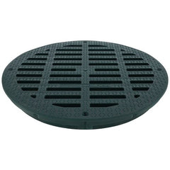 POLYLOK Polylok 3017-GE 12 in. HDPE Round Grate for 3009 Riser