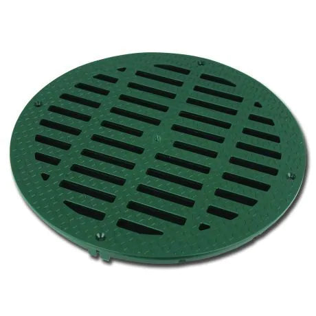 POLYLOK Polylok 3017-GE 12 in. HDPE Round Grate for 3009 Riser