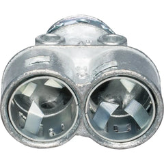 Arlington Arlington 3838ST snap2it Duplex Connector, 3/8 inches