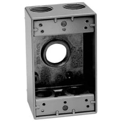 EATON Crouse Hinds TP7050 weatherproof outlet box 18 cu in (5) 3/4 inches outlet holes