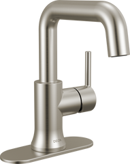 DELTA FAUCET Delta Faucet 554HAR-SS-DST Trinsic Single Handle Bathroom Faucet 1.2 GPM
