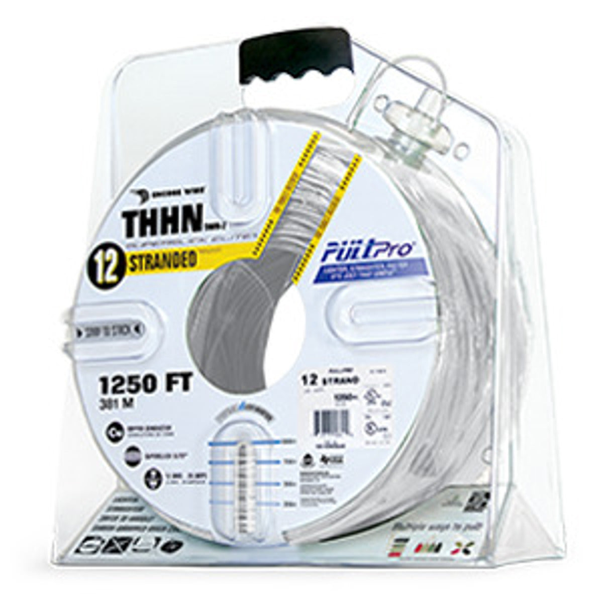 Encore Wire Encore Wire 106100802455 PullPro THHN Wire, 12 AWG, Stranded, 2500 ft