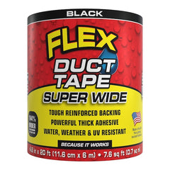 FLEX SEAL Flex Seal DTBLKR4620 Flex Duct Tape 4.6 inches x 20 feet