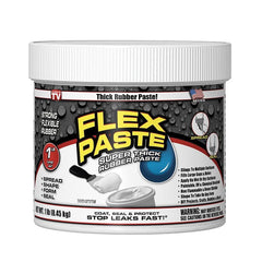 FLEX SEAL Flex Seal PFSWHTR16 Flex Paste 1 lb Jar