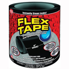 FLEX SEAL Flex Seal TFSBLKR0405 Rubberized Tape 4 inches x 5 feet