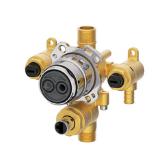 GERBER Gerber G00GS554S Treysta Tub & Shower Valve w/ Diverter- Vertical Inputs with Stops- Crimp Pex