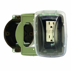Intermatic Intermatic WP5103C In Use Weatherproof Cover with Adapter Plate for 3/0 Box