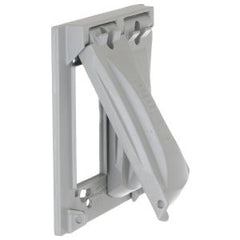 HUBBELL Hubbell Electric MX2050S Weatherproof Cover 1-1/4 in L x 4.69 in W