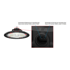 KEYSTONE Keystone KTRHLED150PS11C8CSBVDIM XFit LED Round High Bay 70/100/150 Watt