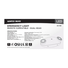 SATCO Satco 67-139 Emerg Light Dh - Rc 1W