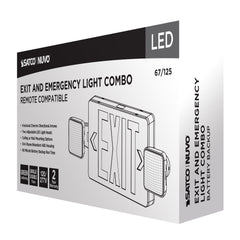 SATCO Satco 67-125 Exit/Light Dh - Green - Rc 3.5W