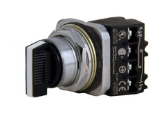 SIEMENS Siemens 52SA2CDBA1 Heavy Duty Selector Switch Unit 30mm White Short Lever 3 Position CAM C