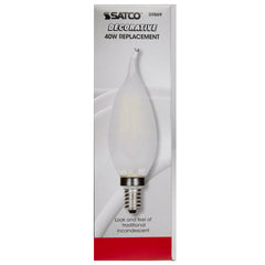 Satco Satco S9869 3.5 Watt CFC LED Candelabra Base 120 Volt REPLACEMENT S21300