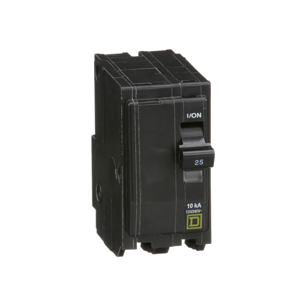 SCHNEIDER ELECTRIC Square D QO225CP mini circuit breaker, Q, 25A, 2 pole