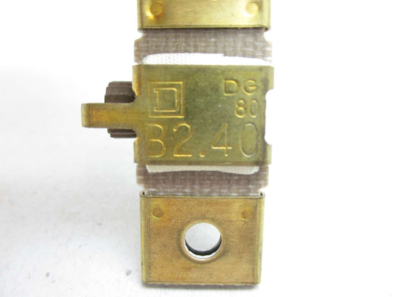 Square D Square D B2.40 Magnetic Strater Thermal Unit 0 & 00
