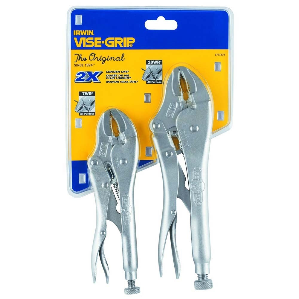 IRWIN Irwin 1771879 2 Pc Original Locking Pliers Set C
