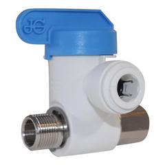 John Guest John Guest ASVPP1LF-US Angle Stop Adapter Valve 1/4 inches x 3/8 inches x 3/8 inches