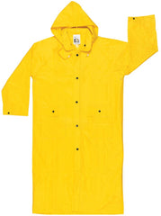 MCR SAFETY Mcr Safety 300CX2 Wizard .28mm PVC/Nylon/PVC Flame Retardant Coat With Detach Hood