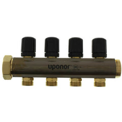 Uponor Uponor A2663224 TruFLOW Jr Modular Manifold (Return), With Isolation Valve, 4 Loop