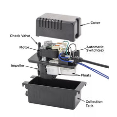 BECKETT Beckett CB121UL Condensate Pump 115Volt 12 feet Lift