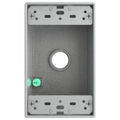 HUBBELL Hubbell Electric SB350S Taymac Weatherproof Outlet Box 18 cu-in 1 Gang 3 Outlets