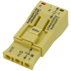 WAGO Wago 873-903/K194-4045 Pushwire Splicing Connector For Luminaire Disconnect 3-pole Box of 20 pieces
