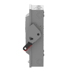 SCHNEIDER ELECTRIC Square D VH363 Safety Switch, Heavy Duty, Fused, Viewing Window, Type 1, 600V, 100A, 3 Pole
