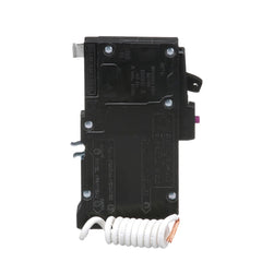 SCHNEIDER ELECTRIC Square D QO120DF Combination Arc-Fault & Ground Fault Circuit Breaker 20A 120V 1Ph 1Pole 10kAIR