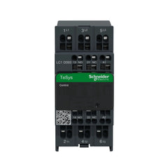 SCHNEIDER ELECTRIC Schneider Electric LC1D093BL Square D 600 VAC 9 Amp 3-Pole 1NO 1NC Screw Terminal Full Voltage Non-Reversing IEC Contactor