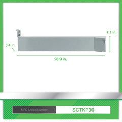 SCHNEIDER ELECTRIC Square D SCTKP30 All in one accessory Homeline combination service entrance tunnel kit for semi flush mount PoN 30 spaces