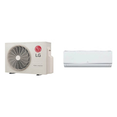 LG LG Single-Zone LSU240HFV3+LSN240HFV3 - 22K BTU 17 SEER2 Wall Mounted Heat Pump System - R-410A