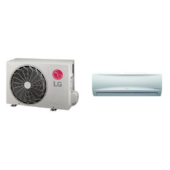 LG LG Single-Zone LSU090HXV2+LSN090HXV2 - 9K BTU Wall Mounted Heat Pump System - R-410A