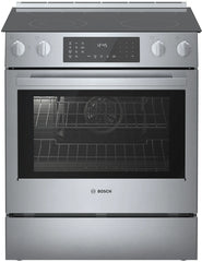 BOSCH Bosch HEI8056U 800 Series 31-1/2 in. Electric 5-Burner Smoothtop Slide-in Range