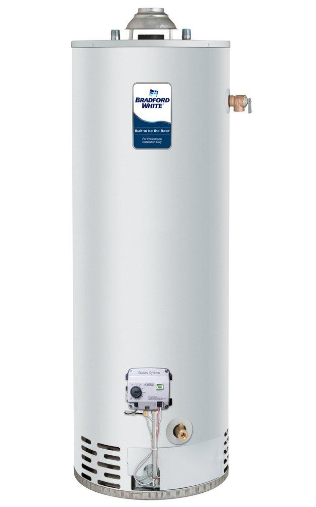 Bradford White Bradford White RG140T6N-394-500 FVIR Defender Safety System 40 gal Tall 34 MBH Residential Natural Gas Water Heater