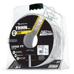 Encore Wire Encore Wire 105100802055 PullPro Copper THHN Wire, 12 AWG, Solid, 1250 ft