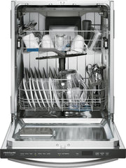 FRIGIDAIRE Frigidaire GDSH4715AF Gallery Stainless Steel Tub 24-in Built-in Dishwasher With Third Rack, CleanBoost, 47-Decibel