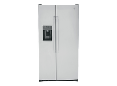 GE APPLIANCES Ge Appliances GSS25GYPFS 25.3-cu ft Standard-Depth 36-in Wide Side-by-Side Refrigerator with Ice Maker, Water and Ice Dispenser