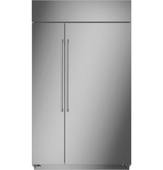 GE APPLIANCES Ge Appliances ZISS480NNSS Monogram 48 inches Built-In Side-by-Side Refrigerator