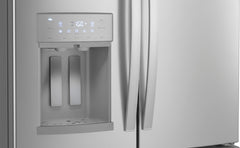 GE APPLIANCES Ge Appliances PYE22KYNFS Profile Energy Star 22.1 Cu. Ft. Counter-Depth French-Door Refrigerator